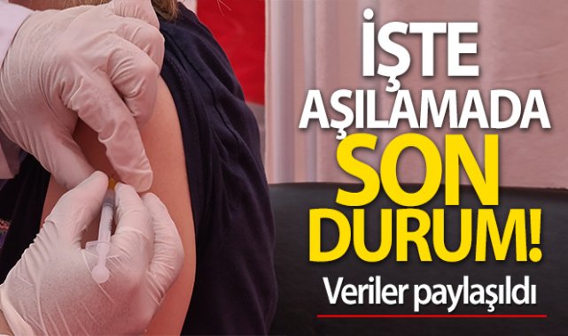 Bakan Koca aşılamada son durumu açıkladı!