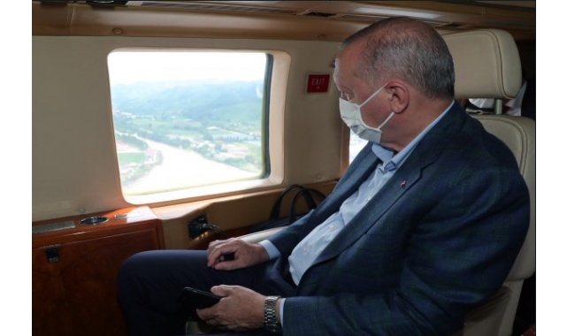 Cumhurbaşkanı Erdoğan Rize&#039;de