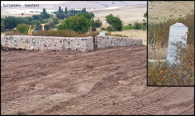 AKSARAY İL ÖZEL İDARESİNDEN HÜSEYİN GAZİ TÜRBESİNE ÇEVRE DÜZENLEMESİ