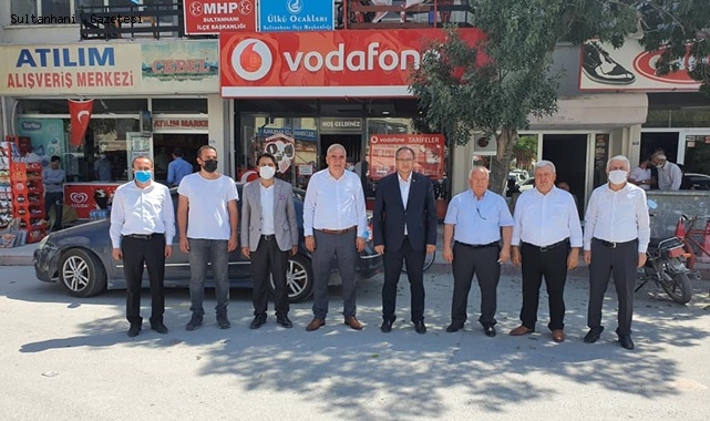 MHP MİLLETVEKİLİ RAMAZAN KAŞLI VE MHP HEYETİNDEN SULTANHANI İLÇESİNE ZİYARET