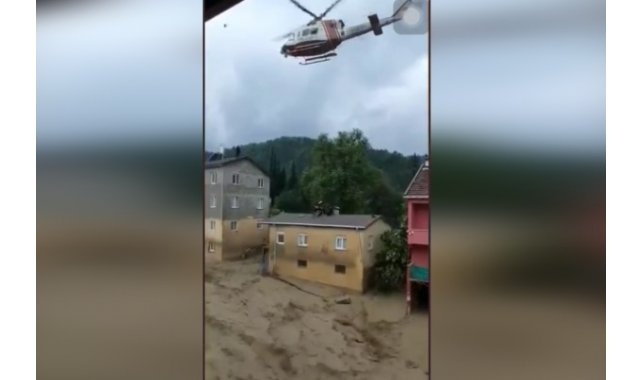 Sinop, Kastamonu ve Bartın&#039;da tahliye çalışmaları devam ediyor