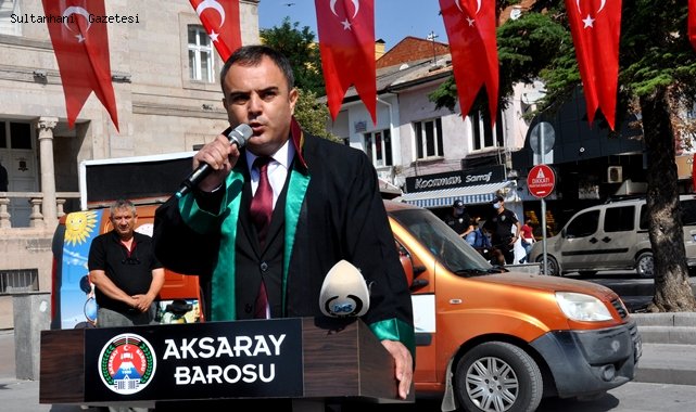 AKSARAY 15 TEMMUZ MEYDANINDA 2021-2022 YENİ ADLİ YIL AÇILIŞ TÖRENİ GERÇEKLEŞTİRİLDİ