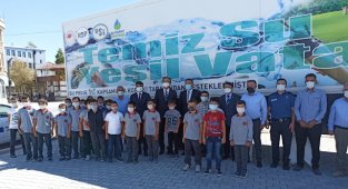 SU ELÇİLERİ MOBİL EĞİTİM TIRI SULTANHANI İLÇESİNDE