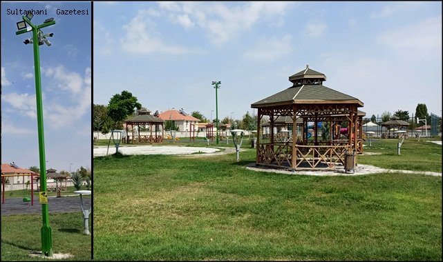 SULTANHANI İLÇESİNDE PARKLAR KAMERA İLE 24 SAAT GÖZLEM ALTINDA