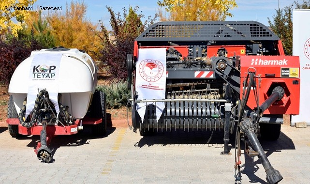 KOP TEYAP’LA ÇİFTÇİNİN ÜRETİM KAPASİTESİ ARTIYOR