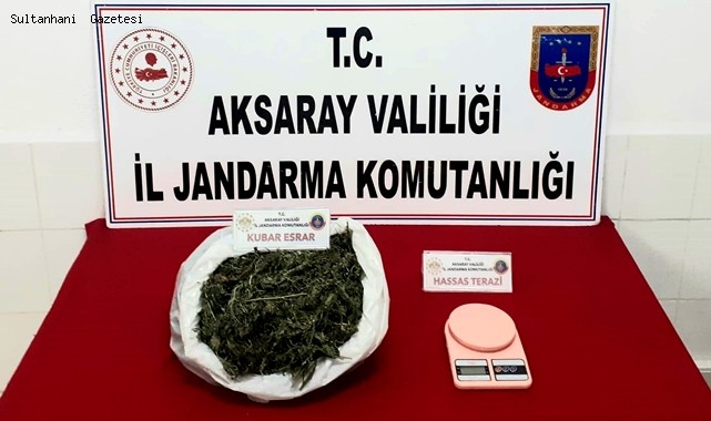 ESKİL İLÇESİNDEKİ OPERASYONDA 1 KİLO KUBAR ESRAR ELE GEÇİRİLDİ