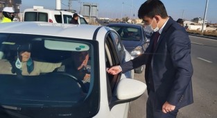 SULTANHANI İLÇESİNDE EMNİYET KEMERİ UYGULAMASI