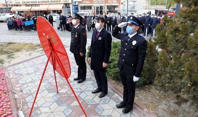 SULTANHANI İLÇESİNDE MUSTAFA KEMAL ATATÜRK&#039;ÜN VEFATININ 83 ÜNCÜ YIL DÖNÜMÜ DOLAYISIYLA ANMA TÖRENİ DÜZENLENDİ