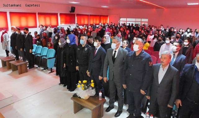 SULTANHANI İLÇESİNDE ÖĞRETMENLER GÜNÜ PROGRAMI DÜZENLENDİ