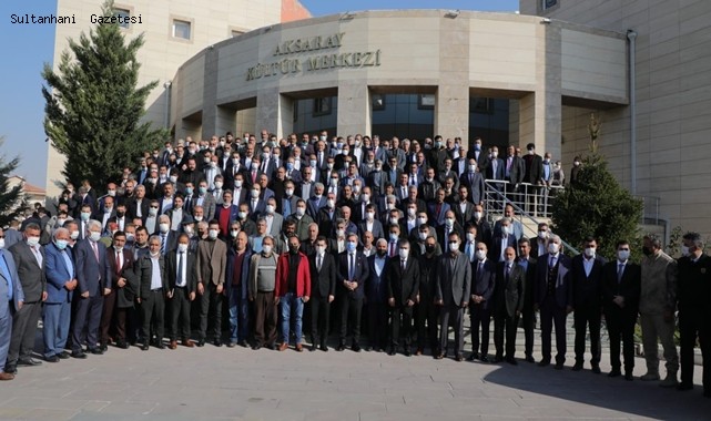 VALİ HAMZA AYDOĞDU MUHTARLARLA İSTİŞARE TOPLANTISI DÜZENLEDİ