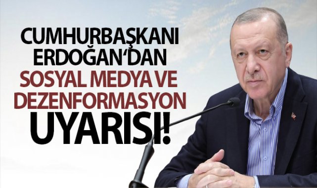 Cumhurbaşkanı Erdoğan&#039;dan Uluslararası Stratejik İletişim Zirvesi&#039;nde önemli açıklamalar!