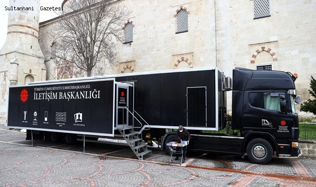 CUMHURBAŞKANLIĞI İLETİŞİM BAŞKANLIĞININ DİJİTAL TIR&#039;I AKSARAY&#039;DA