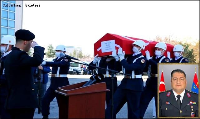 KANSER NEDENİYLE VEFAT EDEN AKSARAY İL JANDARMA KOMUTANI ALBAY HALİL MURAT BİLGİÇ İÇİN TÖREN DÜZENLENDİ