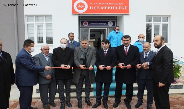 SULTANHANI MÜFTÜLÜK HİZMET BİNASI ve GENÇLİK MERKEZİ AÇILDI