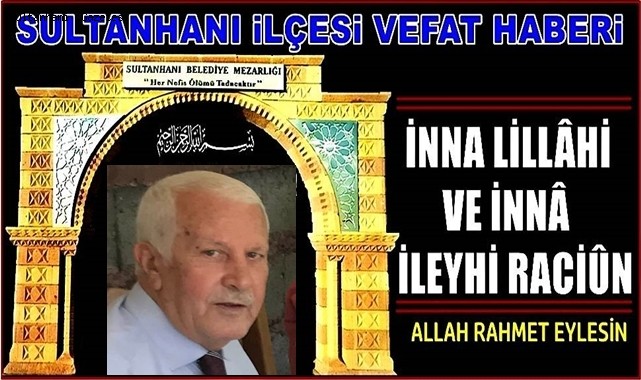 ALİ OSMAN OĞLU NEVZAT ÖZBAY VEFAT ETTİ 10.12 2021 CUMA