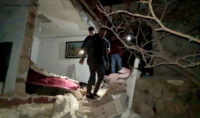 AKSARAY&#039;DA MÜSTAKİL EVDE ŞOFBEN BOMBA GİBİ PATLADI