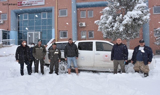 AKSARAY&#039;DA  YABAN HAYVANLARINA DEVLETİN ŞEFKAT ELİ DOKUNDU!!!