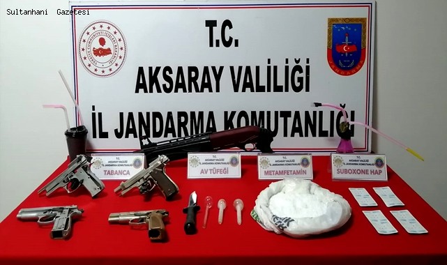 AKSARAY SAĞLIK BELDESİNDE UYUŞTURU OPERASYONU