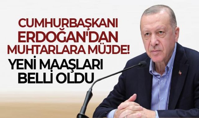 Muhtar Maaşlarına zam! 4250 Lira oldu