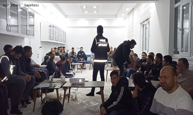 SULTANHANI GENÇLİK MERKEZİNDE İLK PROGRAM DÜZENLENDİ