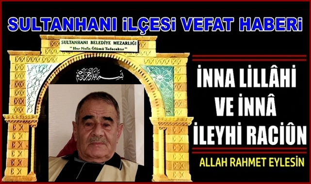 HACI TAHİR OĞLU MUSTAFA ÖZTÜRK VEFAT ETTİ 02.02.2022 ÇARŞAMBA