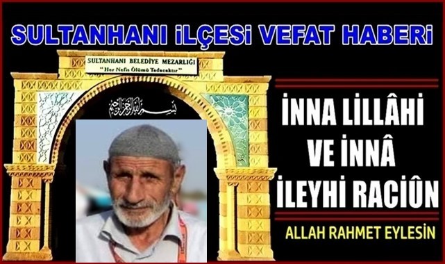 MEVLÜT OĞLU HACI HİLATİ ÖZDEMİR VEFAT ETTİ 15.02.2022 SALI