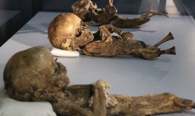 Anadolu&#039;nun göbeğinde bin yıllık mumyalar!