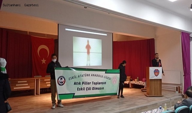 ATIK PİLLER TOPLANSIN ESKİL ÇÖL OLMASIN!