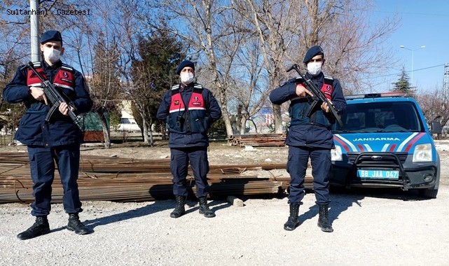 SULTANHANI İLÇESİNDE ŞANTİYEDEN DEMİR ÇALAN ŞAHIS YAKALANDI