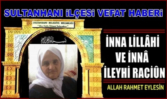 HÜSEYİN EŞİ FADİMANA ÖZDEMİR VEFAT ETTİ 21.04.2022 PERŞEMBE