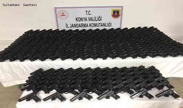 KONYA JANDARMADAN TABANCA OPERASYONU