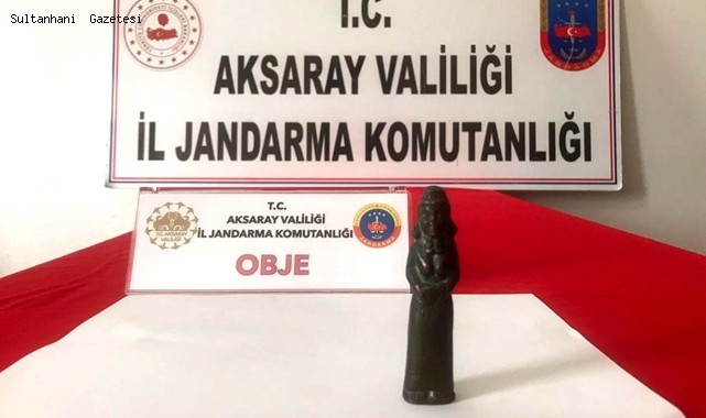 SULTANHANI İLÇESİNDE DEFİNECİ OPERASYONU 1 GÖZALTI