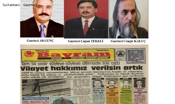 BAYRAM GAZETESİYLE GELEN VİLAYET!!!