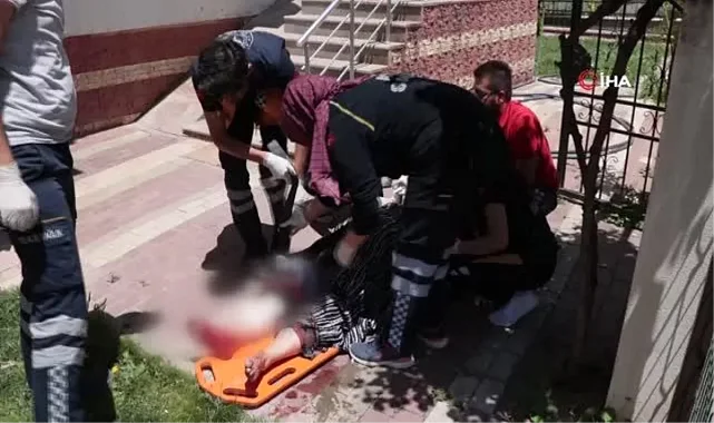 Aksaray&#039;da Eşiyle kavga eden polis, araya giren kayınvalidesini vurdu