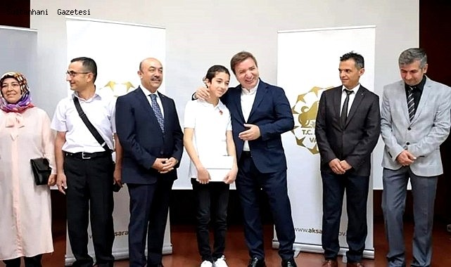 AKSARAYLI İBRAHİM LGS DE TÜRKİYE BİRİNCİSİ OLDU