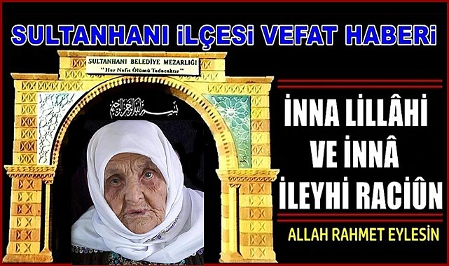 ŞERAFETTİN EŞİ SAFİNAZ SARILGAN VEFAT ETTİ 05.06.2022 PAZAR