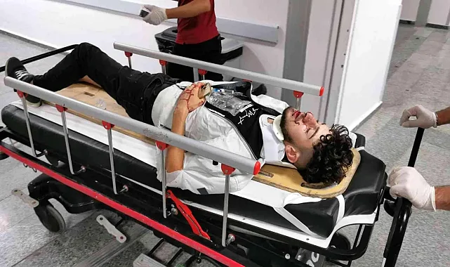 Aksaray&#039;da Otomobil ile motosiklet çarpıştı: 1 ağır yaralı