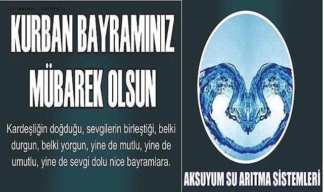 AKSUYUM SU ARITMA SİSTEMLERİ BAYRAM MESAJI