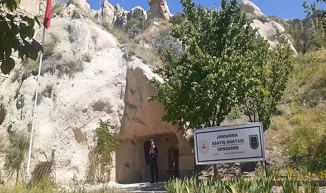 Dünyanın en küçük &#039;Peri karakolu&#039; Kapadokya&#039;da