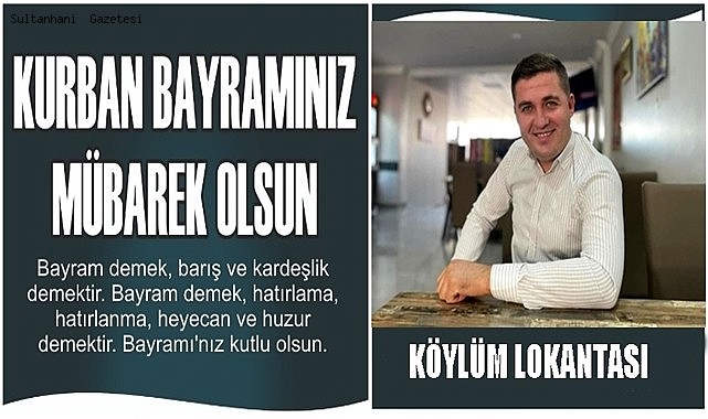 KÖYLÜM LOKANTASI BAYRAM MESAJI