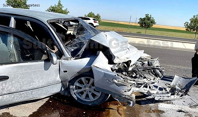 SULTANHANLI HEMŞERİLERİMİZ KONYA YOLUNDA KAZA YAPTI: 1 ÖLÜ, 4 YARALI