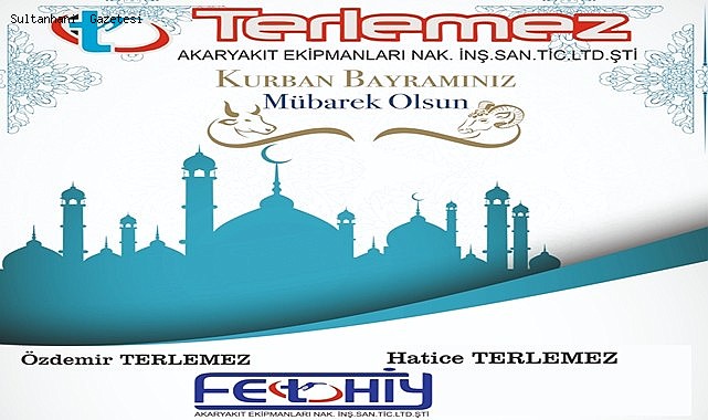 TERLEMEZ AKARYAKIT EKİPMANLARI BAYRAM MESAJI