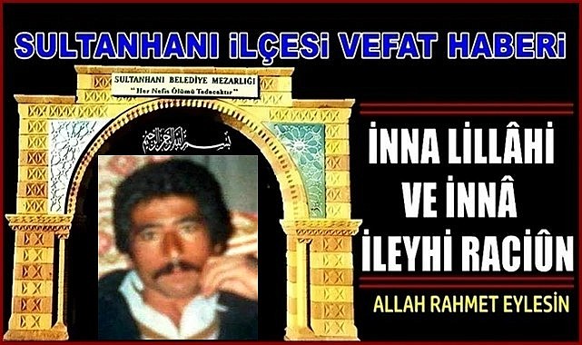 HACI ÖMER OĞLU MEHMET TEMEL VEFAT ETTİ 05.03.1989 PAZAR