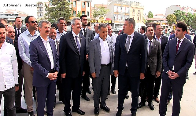 SANAYİCİ İSTİŞARE TOPLANTISI SULTANHANI İLÇESİNDE YAPILDI