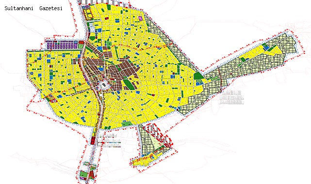 SULTANHANI İLÇESİNDE YENİ İMAR REVİZYONU ASKIYA ÇIKTI