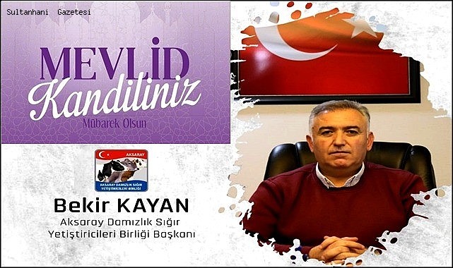 BEKİR KAYAN KANDİL MESAJI