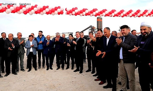 ESKİL TİCARET MERKEZİNİN TEMELLERİ ATILDI