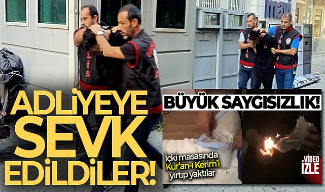 İzmir&#039;de Kur’an-ı Kerim’e saldıran iki şüpheli tutuklandı