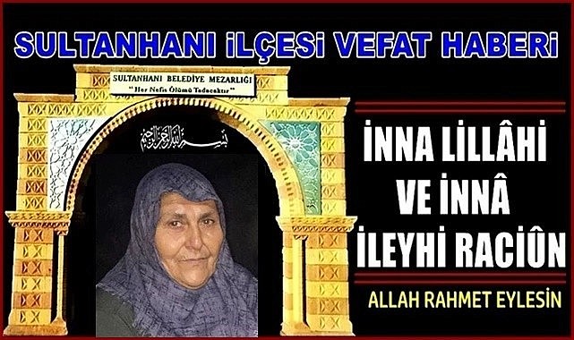ŞIH AHMET EŞİ MELİHA DUYMAZ VEFAT ETTİ 20.10.2022 PERŞEMBE