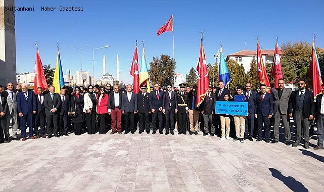 SULTANHANI İLÇESİNDE CUMHURİYET BAYRAMININ 99 YILI KUTLANDI